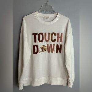 SHIRALEAH CHICAGO TOUCHDOWN SWEATSHIRT